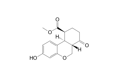 Methyl 3-hydroxy-7-oxo-6a,7,8,9,10,10a-hexahydro-6H-benzo[c]chromene-10-carboxylate
