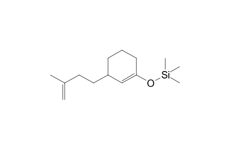 3-(3'-Methyl-3'-butenyl)-1-(t-trimethylsilyl)oxy-1-cyclohexene