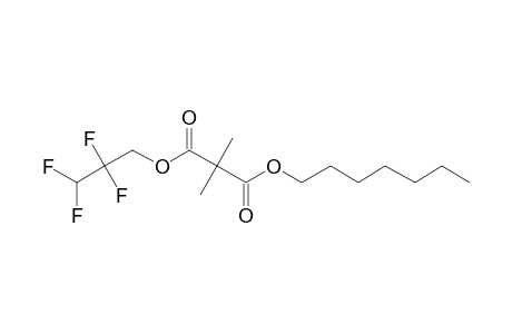 Dimethylmalonic acid, heptyl 2,2,3,3-tetrafluoropropyl ester