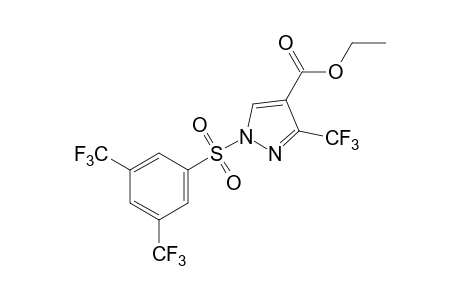 1-[(alpha,alpha,alpha,alpha',alpha',alpha'-hexafluoro-3,5-xylyl)sulfonyl]-3-(trifluoromethyl)pyrazole-4-carboxylic acid, ethyl ester