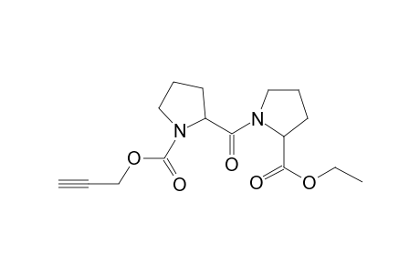 D-Prolyl-D-proline, N-propargyloxycarbonyl-, ethyl ester