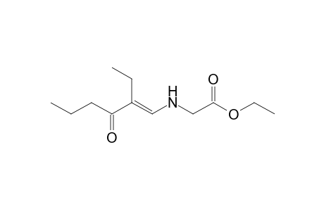 Ethyl N-(3-Oxo-2-ethylhexenyl)glycinate