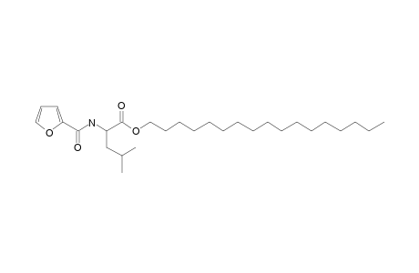 L-Leucine, N-(2-furoyl)-, heptadecyl ester