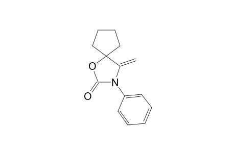 4-METHYLENE-3-PHENYL-1-OXA-3-AZASPIRO-[4.4]-NONAN-2-ONE