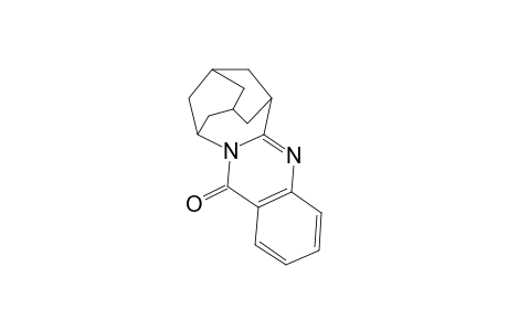 12H-4-AZATRICYCLO[4.3.1.1^3^,^8]UNDECANO[5,4-b]QUINAZOLIN-12-ONE