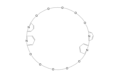 8,11,14,17,20,33,36,39,42,45-Decaoxa-51,52,53,54-tetraazapentacyclo[45.3.1.12,6.122,26.127,31]tetrapentaconta-1(51),2,4,6(54),22,24,26(53),27,29,31(52),47,49-dodecaene