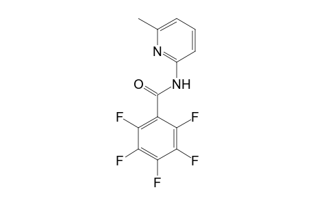2,3,4,5,6-Pentafluoro-N-(6-methyl-2-pyridinyl)benzamide