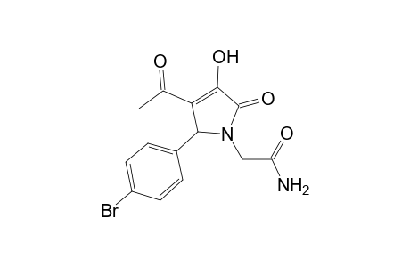 2-[3-Acetyl-2-(4-bromo-phenyl)-4-hydroxy-5-oxo-2,5-dihydro-pyrrol-1-yl]-acetamide