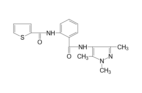 2'-[(1,3,5-trimethylpyrazol-4-yl)carbamoyl]-2-thiophenecarboxanilide