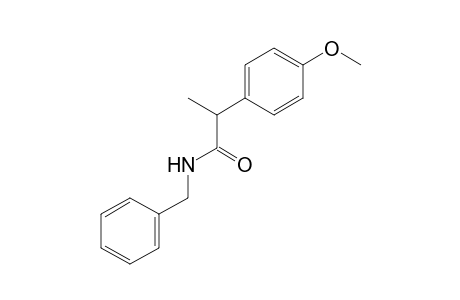 N-Benzyl-2-(4-methoxyphenyl)propanamide