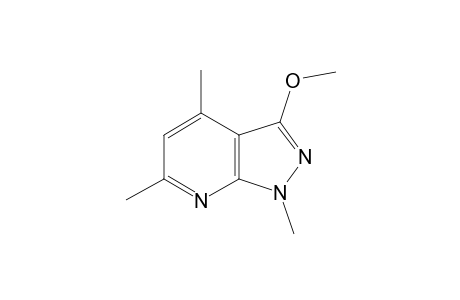 3-methoxy-1,4,6-trimethyl-1H-pyrazolo[3,4-b]pridine