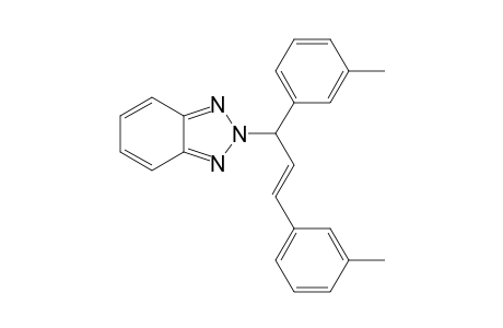 (E)-2-(1,3-Di-m-tolylallyl)-2H-benzo[d][1,2,3]triazole