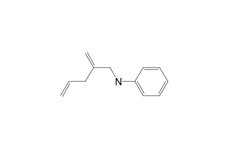 2-Methylene-N-phenyl-pent-4-en-1-amine