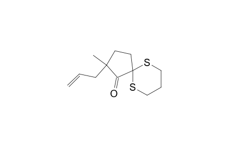 2-Allyl-2-methyl-6,10-dithiaspiro[4.5]decan-1-one