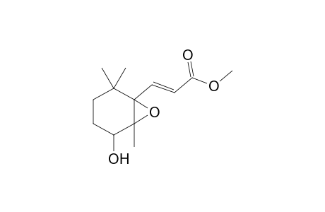 3-(5-Hydroxy-2,2,6-trimethyl-7-oxa-bicyclo[4.1.0]hept-1-yl)-acrylic acid, methyl ester