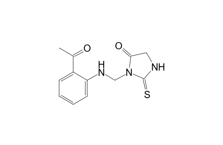 3-[(o-Acetylanilino)methyl]-2-thiohydantoin