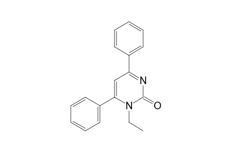 4,6-diphenyl-1-ethyl-2(1H)-pyrimidinone