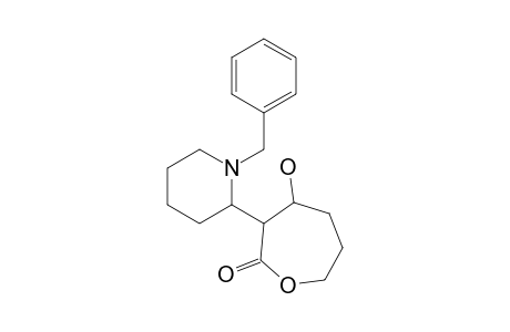 (3rs,4rs)-3-[(2rs)-N-Benzylpiperidin-2-yl]-4-hydroxyoxepan-2-one