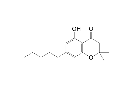 2,2-DIMETHYL-5-HYDROXY-7-PENTYLCHROMAN-4-ONE