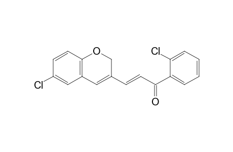 (E)-3-(6-Chloro-2H-chromen-3-yl)-1-(2-chlorophenyl)-prop-2-en-1-one