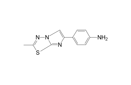 4-(2-Methylimidazo[2,1-b][1,3,4]thiadiazol-6-yl)aniline