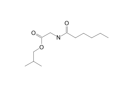 Hexanoyl glycine, 2-methylpropyl ester