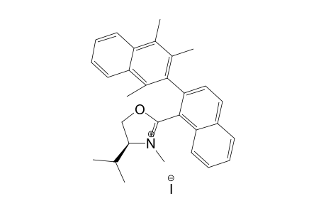 (R,4S)-4-ISOPROPYL-3-METHYL-2-(1',3',4'-TRIMETHYL-2,2'-BINAPHTHALEN-1-YL)-4,5-DIHYDROOXAZOLIUM-IODIDE