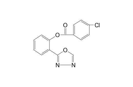 o-(1,3,4-oxadiazol-2-yl)phenol, p-chlorobenzoate (ester)