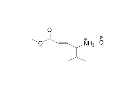 (E,S)-2-hexensaeure, 4-amino-5-methyl-, methylester, hydrochlorid