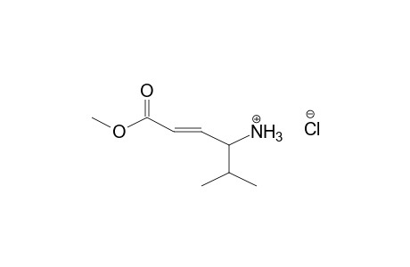 (E,S)-2-hexensaeure, 4-amino-5-methyl-, methylester, hydrochlorid