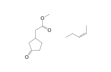 (3-oxo-2-Pent-2-enylcyclopentyl)acetic acid, methyl ester