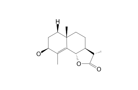 11-beta-H-EUDESM-4-EN-12,6-alpha-OLIDE,3-beta-HYDROXY