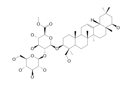 3-O-[.beta.-D-Glucopyranosyl-(1->2).beta.-D-glucuronopyranosyl-methylester]-soyasapogenol-B