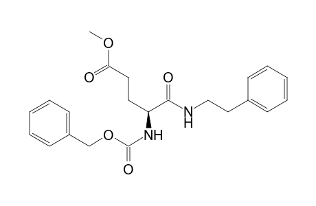 METHYL_(4-S)-5-OXO-4-[[(PHENYLMETHOXY)-CARBONYL]-AMINO]-5-[(2-PHENYLETHYL)-AMINO]-PENTANOATE