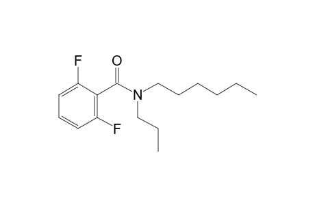 Benzamide, 2,6-difluoro-N-propyl-N-hexyl-