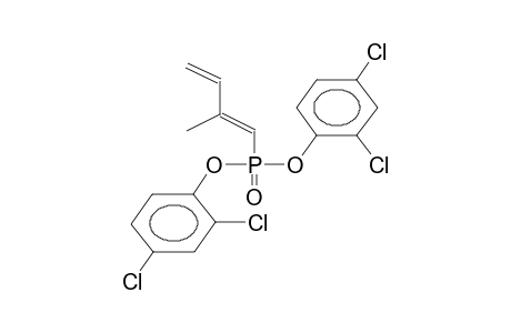 BIS(2,4-DICHLOROPHENYL) (E)-2-METHYL-1,3-BUTADIENYLPHOSPHONATE
