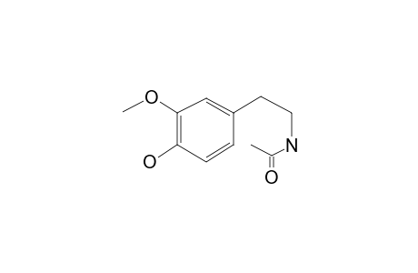 Benzeneethanamine, N-acetyl-4-hydroxy-3-methoxy-