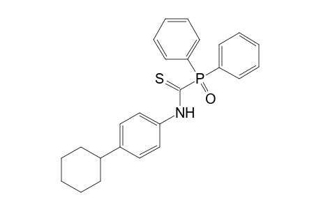 4'-Cyclohexyl-1-(diphenylphosphinyl)thioformanilide