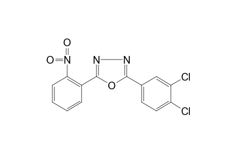 2-(3,4-dichlorophenyl)-5-(o-nitrophenyl)-1,3,4-oxadiazole