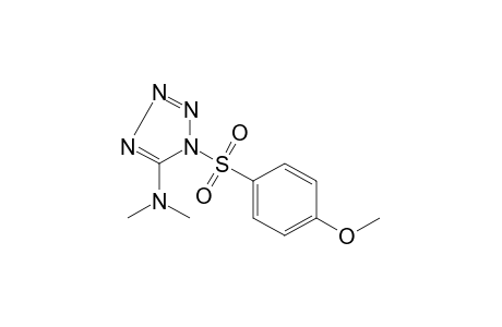 5-(DIMETHYLAMINO)-1-[(p-METHOXYPHENYL)SULFONYL]-1H-TETRAZOLE