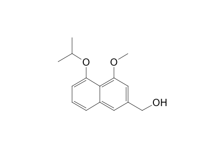 2-Naphthalenemethanol, 5-isopropoxy-4-methoxy-