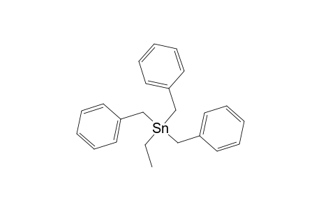 Tribenzyl(ethyl)stannane