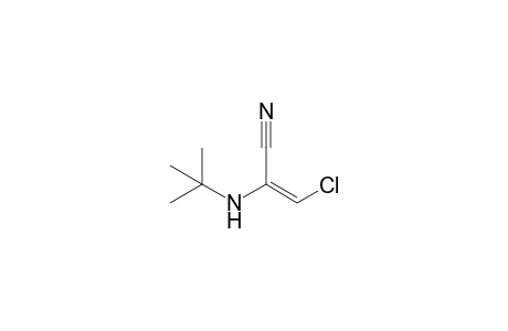 2-t-Butylamino-3-chloro-acrylonitrile