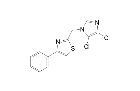 2-[(4,5-dichloroimidazol-1-yl)methyl]-4-phenylthiazole