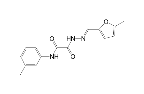 2-{(2E)-2-[(5-methyl-2-furyl)methylene]hydrazino}-N-(3-methylphenyl)-2-oxoacetamide