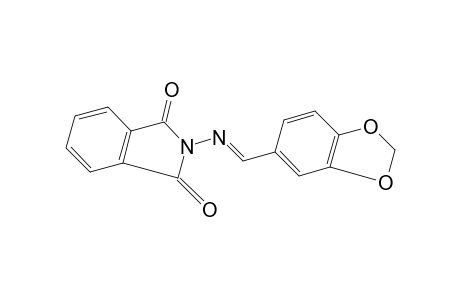 N-{[(3,4-methylenedioxy)benzylidene]amino}phthalimide