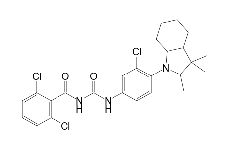 Benzamide, 2,6-dichloro-N-[[[3-chloro-4-(octahydro- 2,3,3-trimethyl-1H-indol-1-yl)phenyl]amino]carbonyl]-