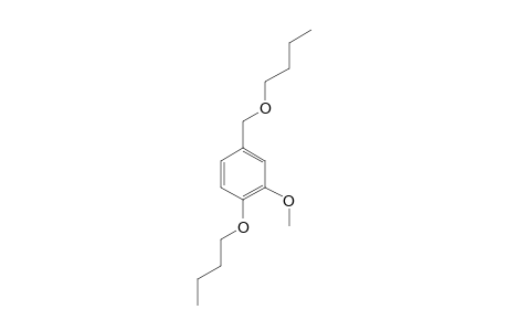 4-Hydroxy-3-methoxybenzyl alcohol, di(butyl) ether