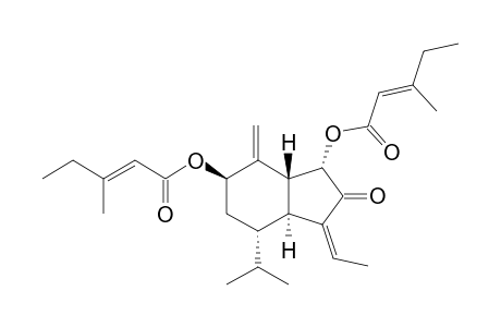 1-ALPHA,7-BETA-DI-(4-METHYLSENECIOYLOXY)-OPLOPA-3(14)Z,8(10)-DIEN-2-ONE