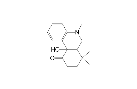 10a-hydroxy-5,7,7-trimethyl-6,6a,8,9-tetrahydrophenanthridin-10-one